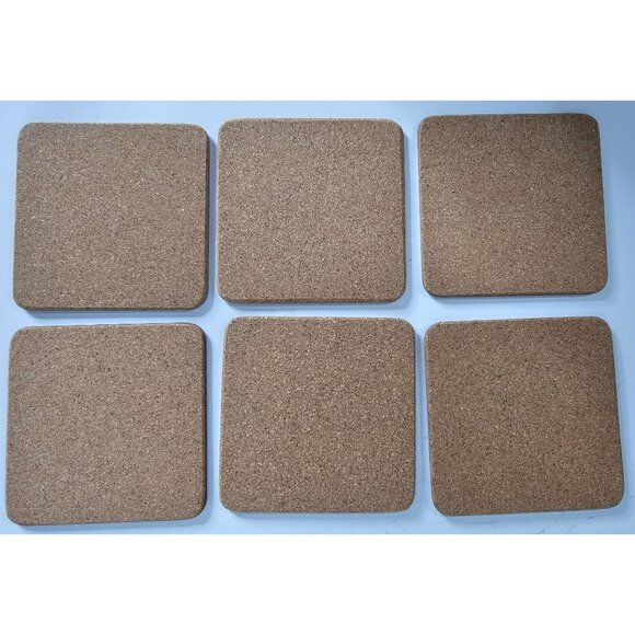 Set Of 6 Jerusalem Photo Coasters Cork Backing - Middle Eastern Landmark Scenes - Picture 5 of 6